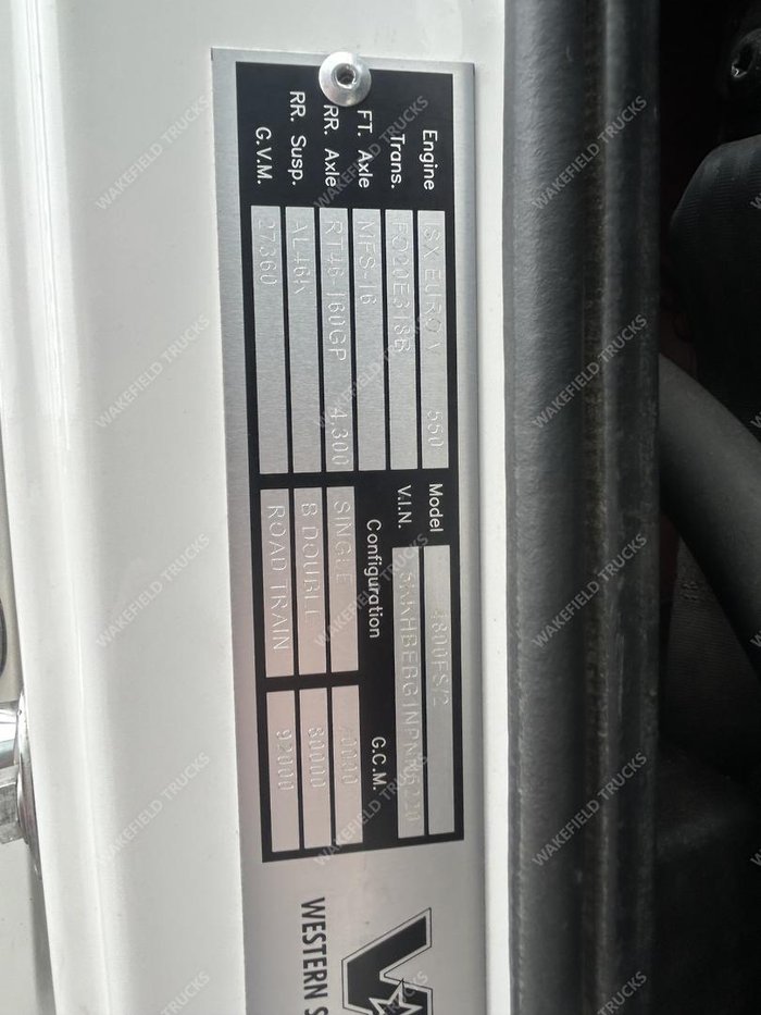 2021 Western Star 4800 Series 4800 FXC White
