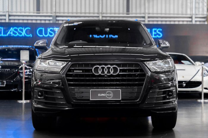 2020 Audi Q7 50 TDI S line 4M MY20 Four Wheel Drive Night Black
