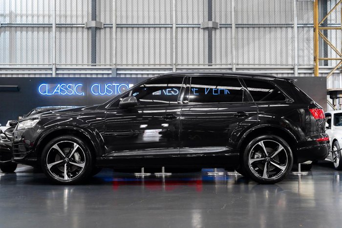 2020 Audi Q7 50 TDI S line 4M MY20 Four Wheel Drive Night Black