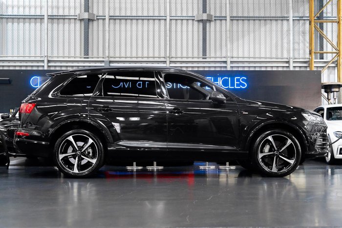 2020 Audi Q7 50 TDI S line 4M MY20 Four Wheel Drive Night Black