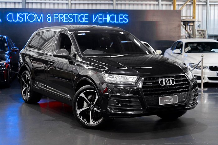 2020 Audi Q7 50 TDI S line 4M MY20 Four Wheel Drive Night Black