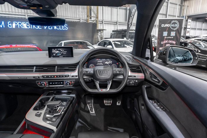 2020 Audi Q7 50 TDI S line 4M MY20 Four Wheel Drive Night Black