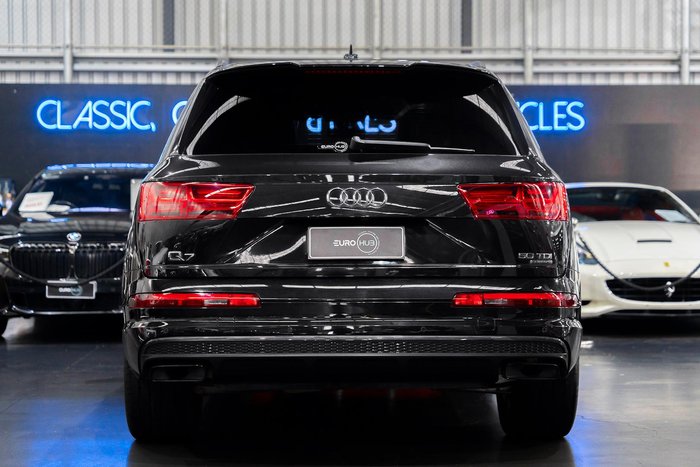 2020 Audi Q7 50 TDI S line 4M MY20 Four Wheel Drive Night Black