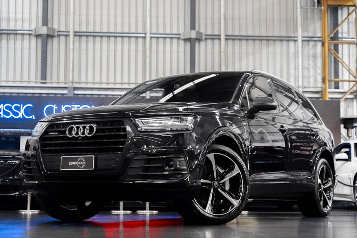 2020 Audi Q7 50 TDI S line 4M MY20 Four Wheel Drive Night Black