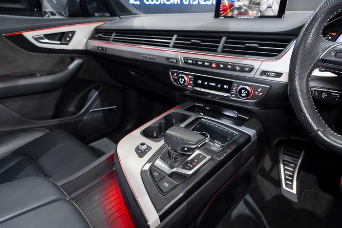 2020 Audi Q7 50 TDI S line 4M MY20 Four Wheel Drive Night Black