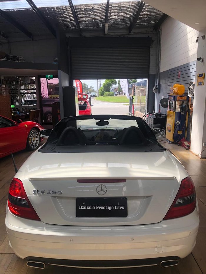 2008 Mercedes-Benz SLK-Class SLK350 R171 MY09 Calcite white