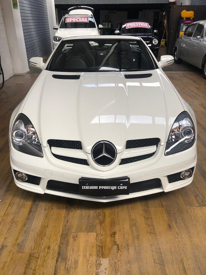 2008 Mercedes-Benz SLK-Class SLK350 R171 MY09 Calcite white