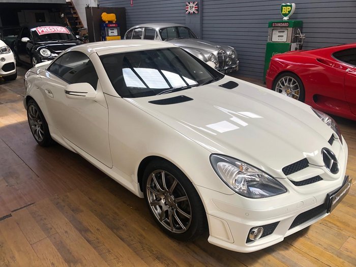 2008 Mercedes-Benz SLK-Class SLK350 R171 MY09 Calcite white