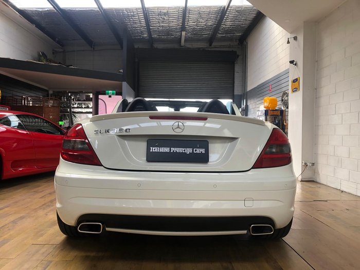 2008 Mercedes-Benz SLK-Class SLK350 R171 MY09 Calcite white