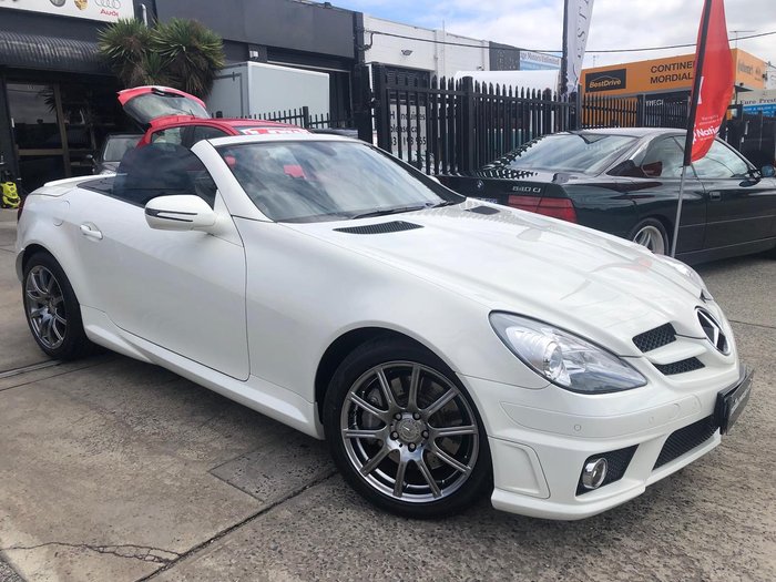 2008 Mercedes-Benz SLK-Class SLK350 R171 MY09 Calcite white