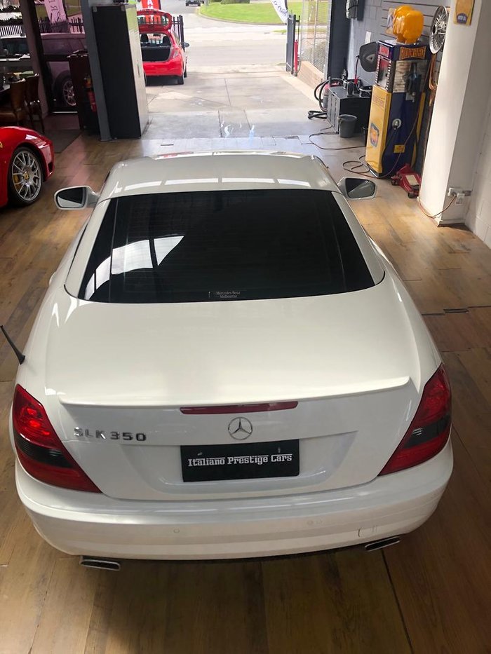 2008 Mercedes-Benz SLK-Class SLK350 R171 MY09 Calcite white