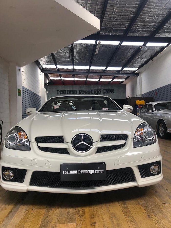 2008 Mercedes-Benz SLK-Class SLK350 R171 MY09 Calcite white