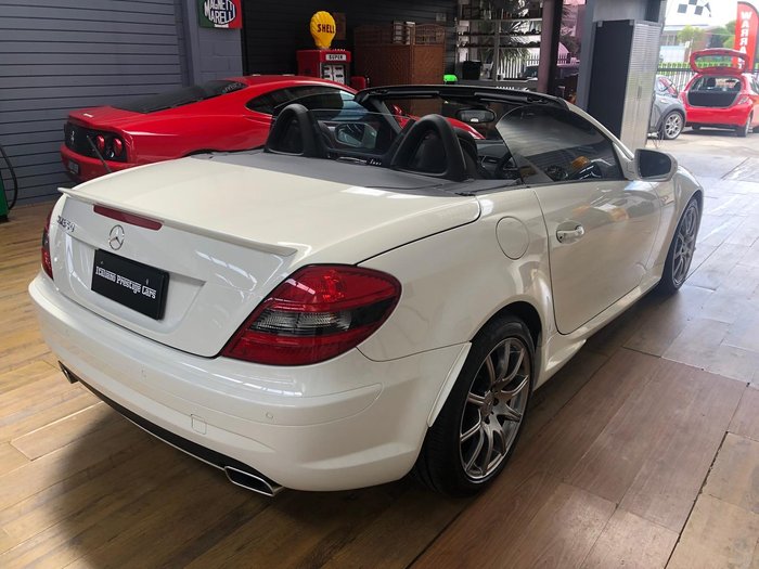 2008 Mercedes-Benz SLK-Class SLK350 R171 MY09 Calcite white