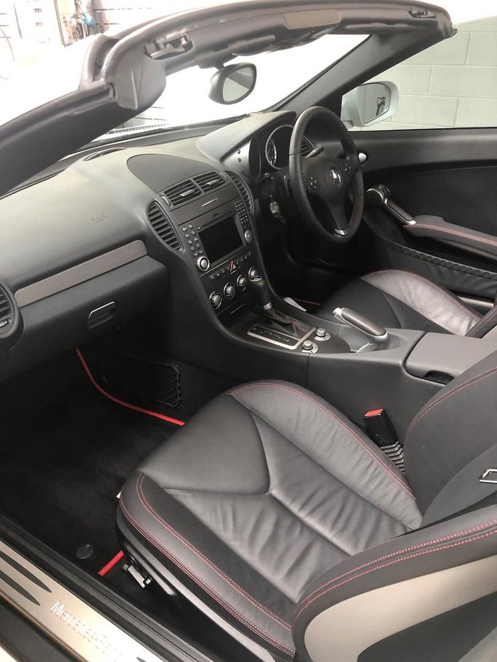 2008 Mercedes-Benz SLK-Class SLK350 R171 MY09 Calcite white