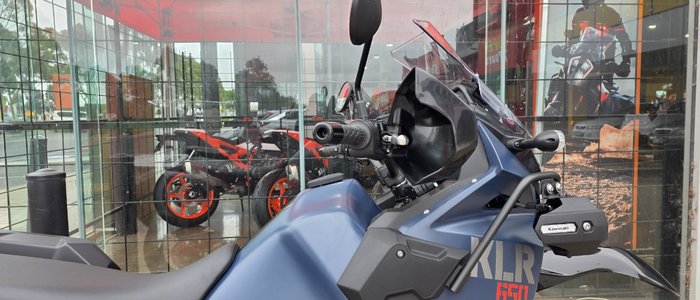 2024 Kawasaki KLR650 (KL650) ADVENTURE BLUE