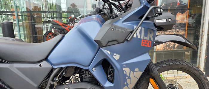2024 Kawasaki KLR650 (KL650) ADVENTURE BLUE