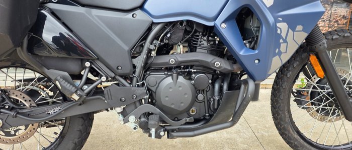 2024 Kawasaki KLR650 (KL650) ADVENTURE BLUE