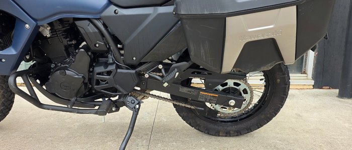 2024 Kawasaki KLR650 (KL650) ADVENTURE BLUE