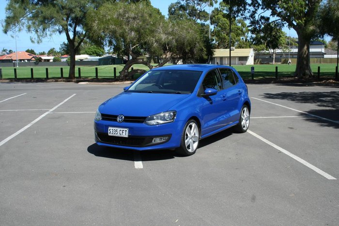 2013 Volkswagen Polo 77TSI Comfortline 6R MY14 Ocean Blue