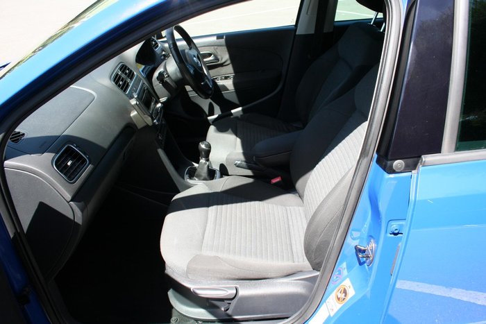 2013 Volkswagen Polo 77TSI Comfortline 6R MY14 Ocean Blue