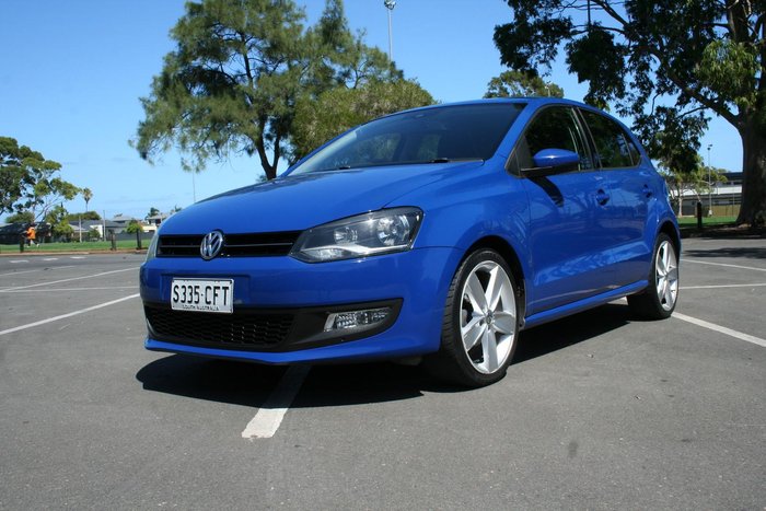 2013 Volkswagen Polo 77TSI Comfortline 6R MY14 Ocean Blue