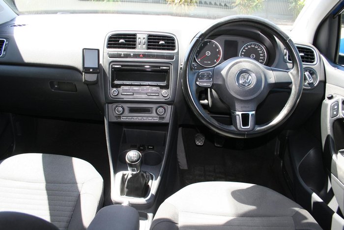 2013 Volkswagen Polo 77TSI Comfortline 6R MY14 Ocean Blue