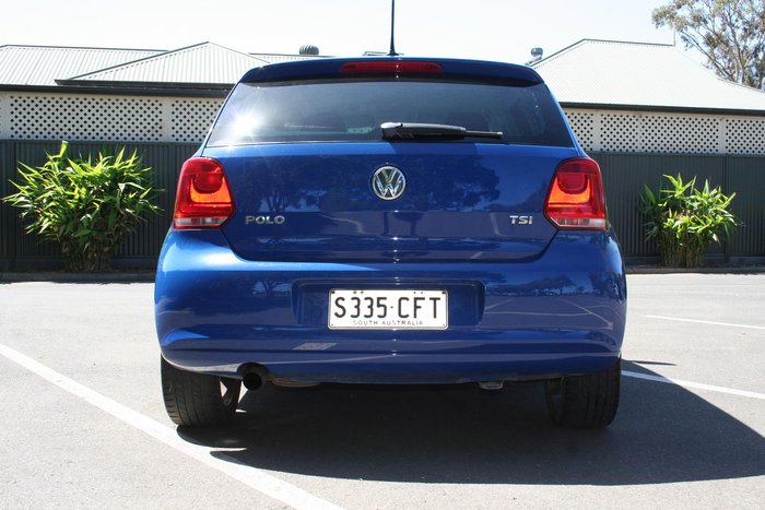 2013 Volkswagen Polo 77TSI Comfortline 6R MY14 Ocean Blue