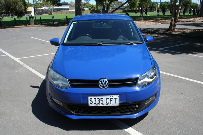 2013 Volkswagen Polo 77TSI Comfortline 6R MY14 Ocean Blue