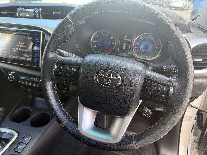 2016 Toyota Hilux SR5 GUN126R 4X4 Dual Range Crystal Pearl