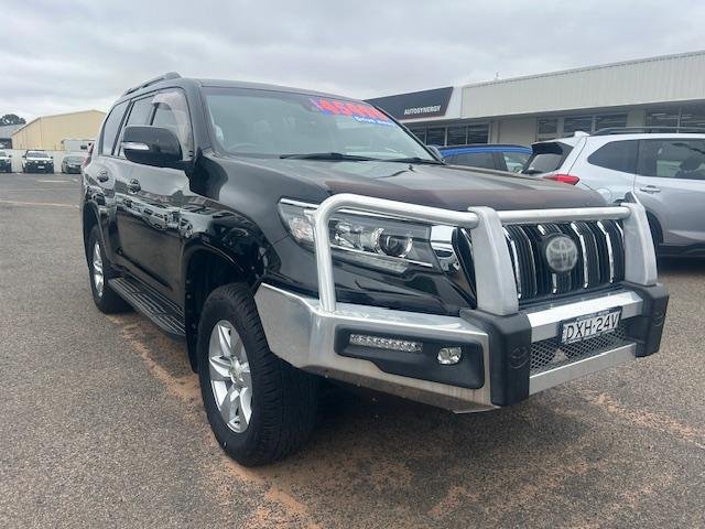 2018 Toyota Landcruiser Prado GXL GDJ150R 4X4 Dual Range Black