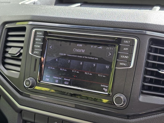 2020 Volkswagen Amarok TDI550 Core 2H MY20 4X4 Constant Starlight Blue