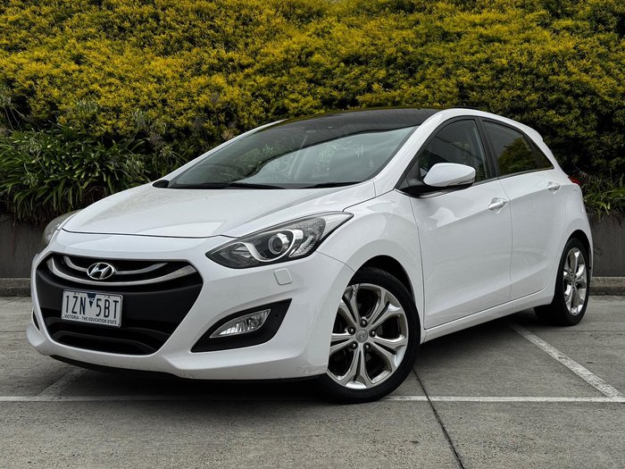 2013 Hyundai i30 Premium GD Creamy White
