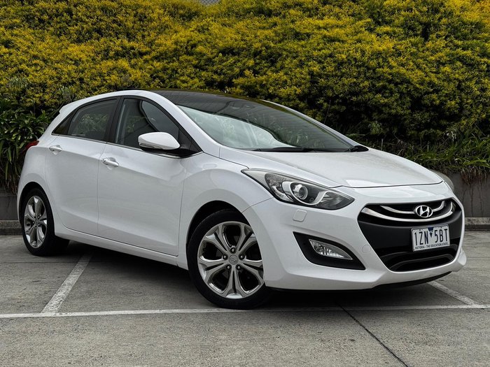 2013 Hyundai i30 Premium GD Creamy White