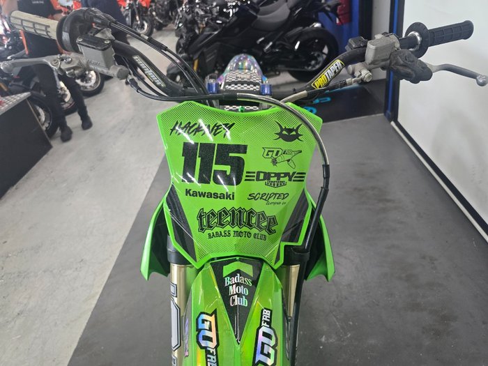 2021 Kawasaki KX450 Green