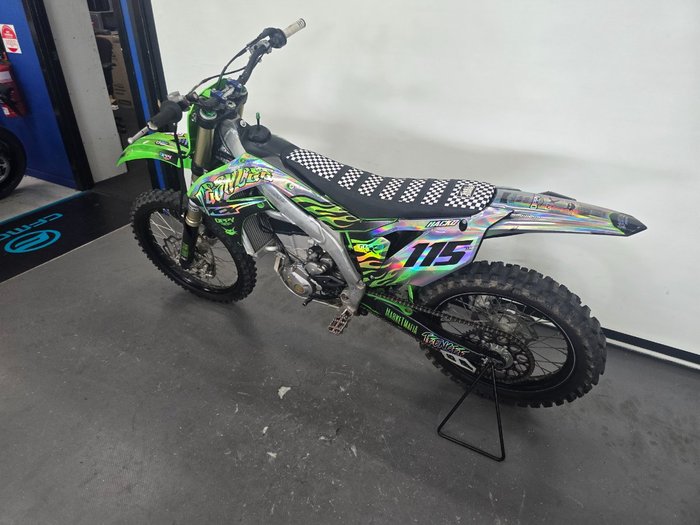 2021 Kawasaki KX450 Green