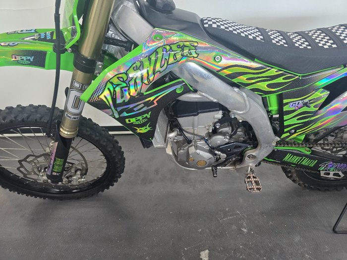 2021 Kawasaki KX450 Green