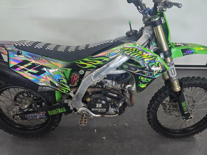 2021 Kawasaki KX450 Green