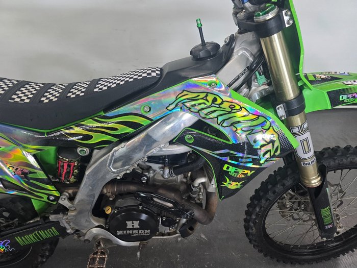 2021 Kawasaki KX450 Green