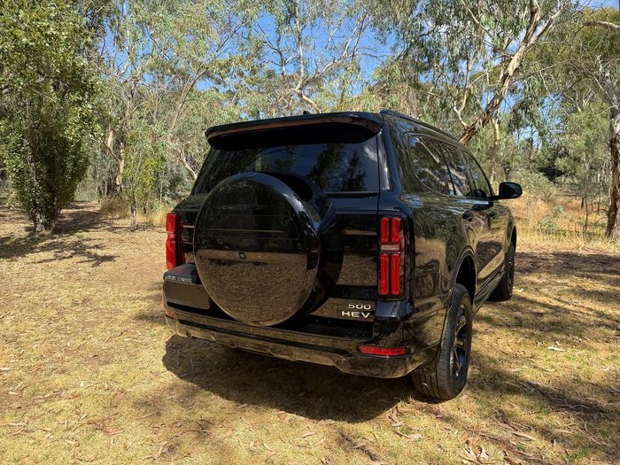 2025 GWM Tank 500 Vanta Hybrid P03 4X4 Dual Range Crystal Black