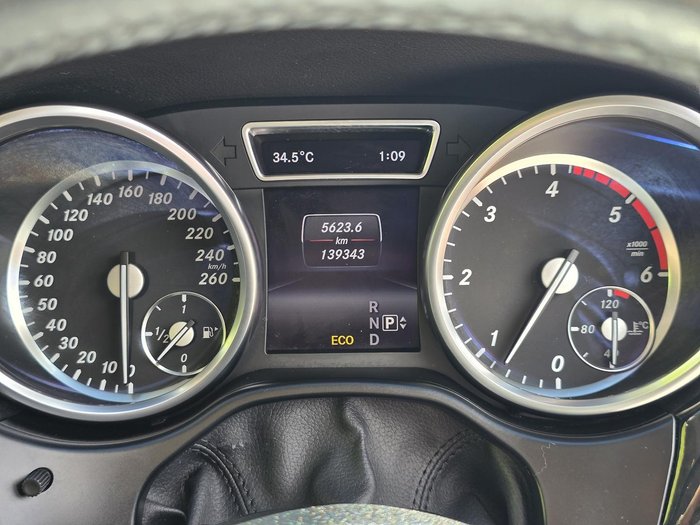 2014 Mercedes-Benz M-Class ML350 BlueTEC W166 4X4 Constant Tenorite Grey