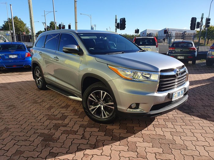2016 Toyota Kluger GXL GSU55R AWD Silver Sky