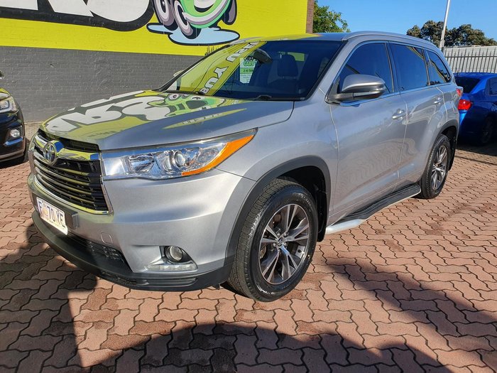 2016 Toyota Kluger GXL GSU55R AWD Silver Sky