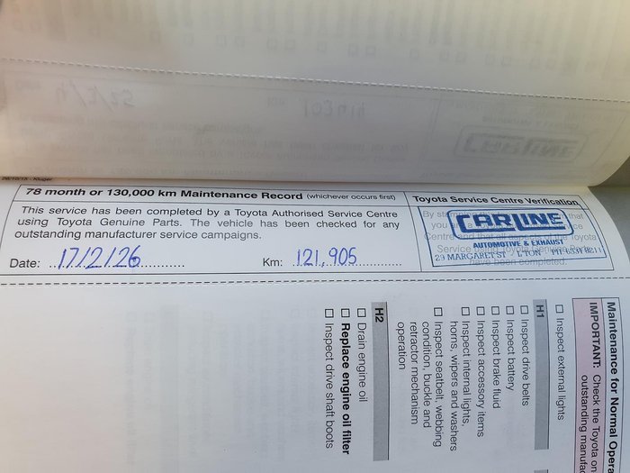 2016 Toyota Kluger GXL GSU55R AWD Silver Sky