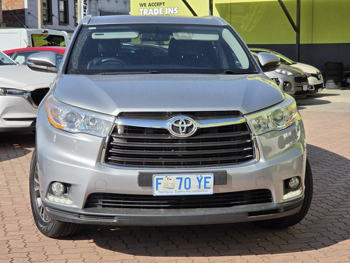 2016 Toyota Kluger GXL GSU55R AWD Silver Sky