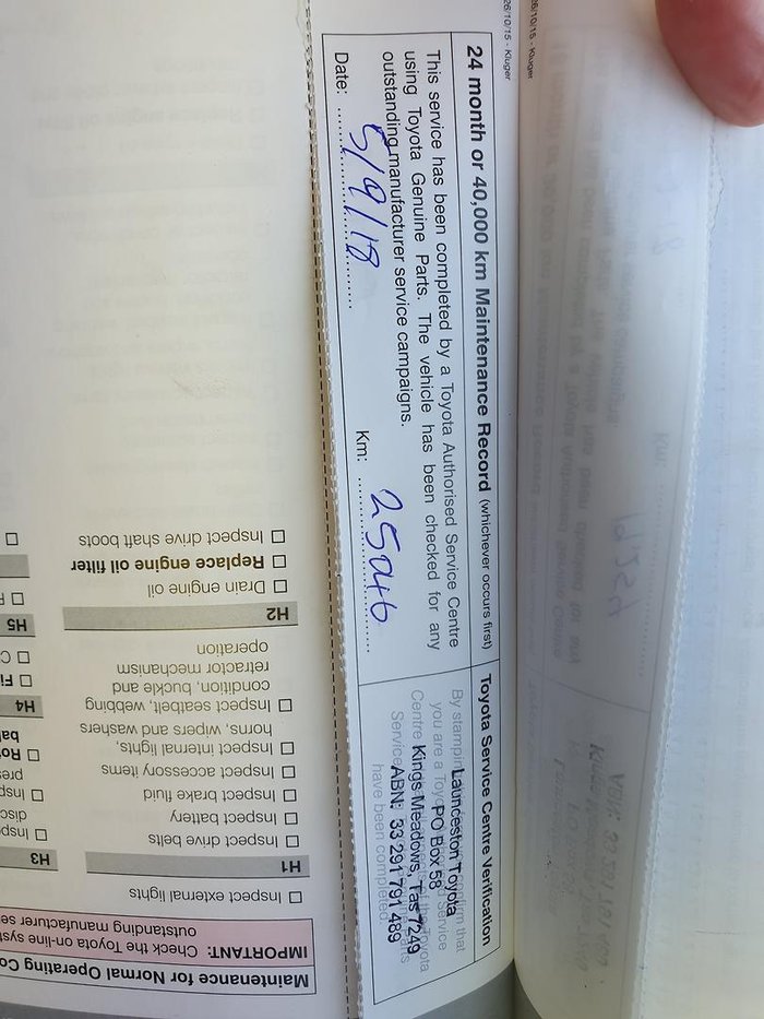 2016 Toyota Kluger GXL GSU55R AWD Silver Sky