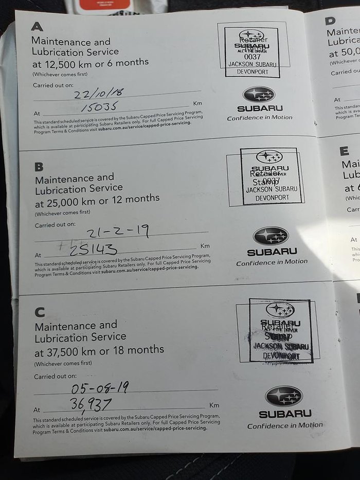 2018 Subaru Forester 2.5i-L S4 MY18 AWD Crystal White