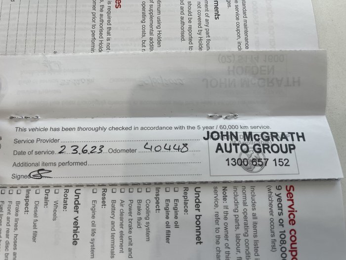 2017 Holden Commodore RS-V