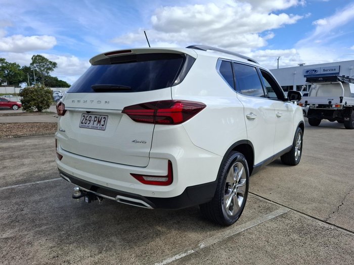 2020 SsangYong Rexton Ultimate Y400 MY20 4X4 Dual Range Grand White