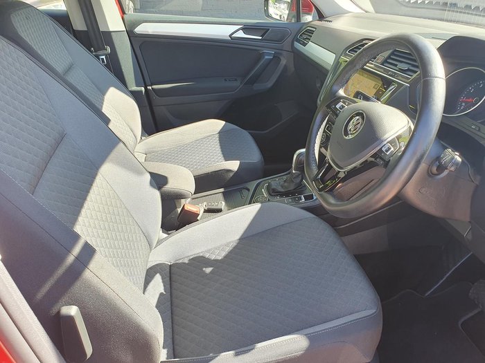 2018 Volkswagen Tiguan 132TSI Comfortline 5N MY18 Four Wheel Drive Ruby Red