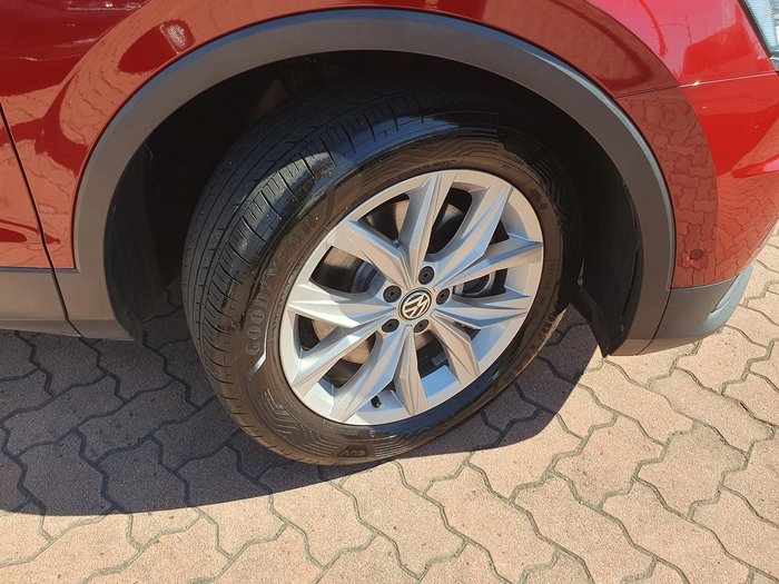 2018 Volkswagen Tiguan 132TSI Comfortline 5N MY18 Four Wheel Drive Ruby Red